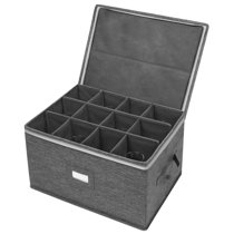 Storage for crystal discount glasses